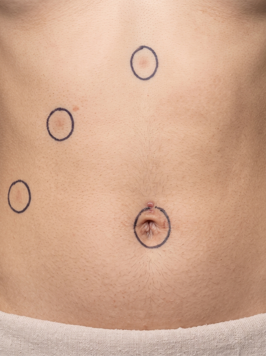 Lap cholecystectomy scar