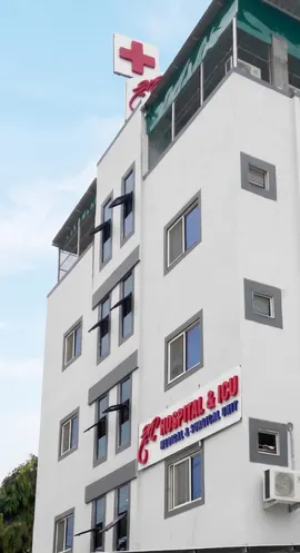 General and laparoscopic surgery hospital building in Vadodara